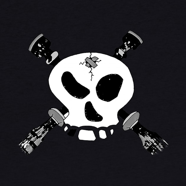 Skull & Cross-Drones Original by Lonely_Busker89